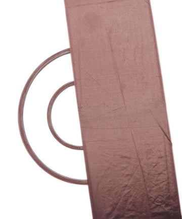 rose gold colour two tone plain paper silk fabric